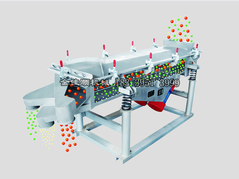 直線振動(dòng)篩剖析圖